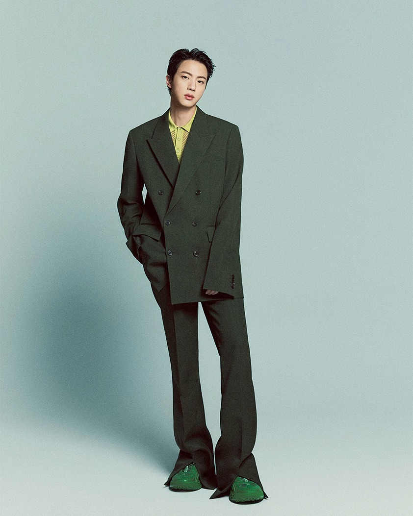 K-pop group BTS Jin 
Gucci Brand Ambassador
