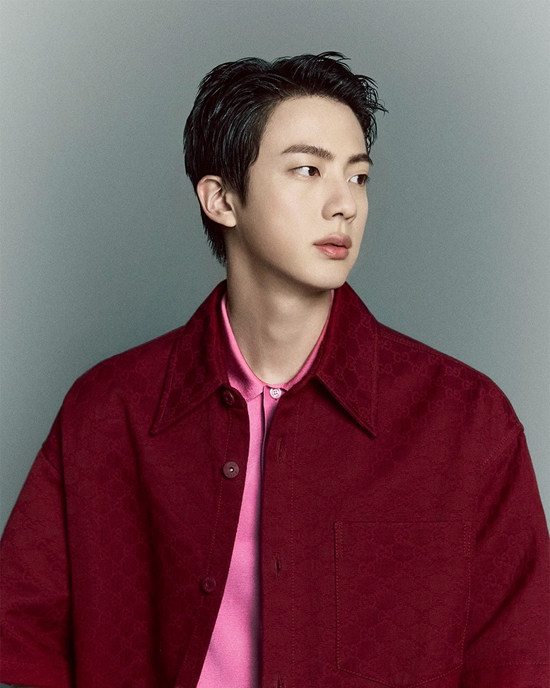 K-pop group BTS Jin 
Gucci Brand Ambassador
