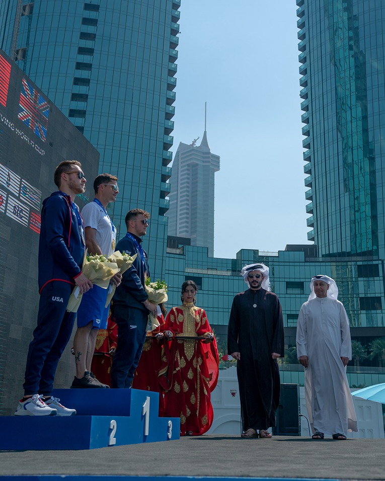 Finale of the 2024 World Aquatics High Diving World Cup in Bahrain