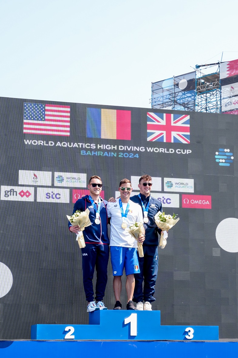 Finale of the 2024 World Aquatics High Diving World Cup in Bahrain