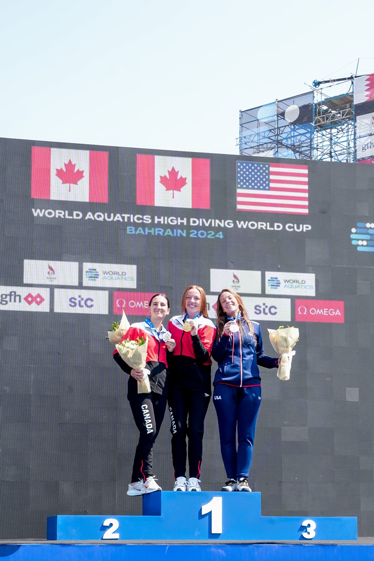 Finale of the 2024 World Aquatics High Diving World Cup in Bahrain