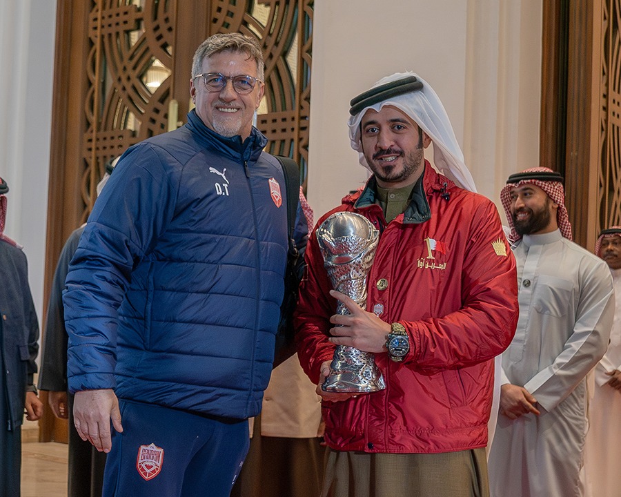 Bahrain national football team 26th Gulf Cup champions